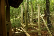 Installation du deck pour la cuve
