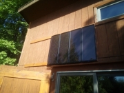 Installation des panneaux solaires