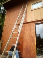 Installation des panneaux solaires