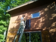 Installation des panneaux solaires