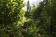 Travail sur le chemin suspendu